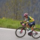 El ciclista ecuatoriano Alexander Cepeda.