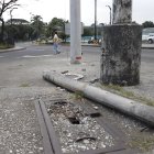 En poste se encuentra en la intersección de la avenida las Monjas y Carlos Julio Arosemena.