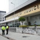Diligencia. La audiencia de formulación de cargos se realizó la noche del viernes en el Complejo Judicial norte.