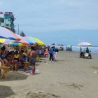 Foto de hoy domingo 21 de mayo en Montañita.