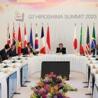 El G7 inicia una reunión con Zelenski centrada en ayuda militar a Kiev.
