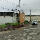 De los patios de esta bodega en Pascuales se llevaron los automotores.