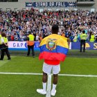 Moisés Caicedo agradeció el apoyo recibido de parte de los hinchas.