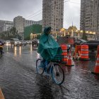 Imagen de archivo sobre las lluvias en China.