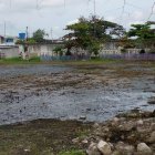 La escuela fiscal José Joaquín de Olmedo, del recinto Las Maravillas, del cantón Daule, sufre los efectos de las inundaciones causadas por las lluvias.