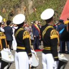 Acto. Las Fuerzas Armadas rindieron un homenaje a los héroes de la Batalla de Pichincha.