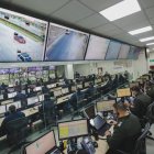 Imagen de la sala de operaciones de la Corporación para la Seguridad Ciudadana de Guayaquil (CSCG).