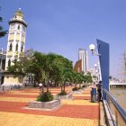 La Torre Morisca o la torre del reloj es uno de los símbolos emblemáticos para la ciudad de Guayaquil.