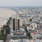 El centro. Es la zona de Guayaquil donde hay más edificaciones.