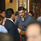 El alcalde de Guayaquil, Aquiles Alvarez, lideró el Coe Cantonal de este 25 de mayo.