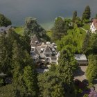 La villa de Tina Turner in Kuesnacht, Suiza.