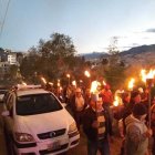 Quito. La marcha se ha desarrollado con éxito años anteriores.