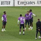 MADRID, 26/05/2023.- El Real Madrid entrena en Valdebebas este viernes para preparar su partido de la 37ª jornada de LaLiga Santander contra el Sevilla. EFE/ J.J. Guillén