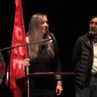 En un acto por los 97 años del PSE entregaron a Yaku Pérez la bandera de esa organización política.