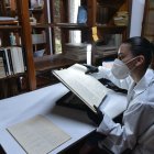 Inventario. Mil tomos del Archivo Metropolitano de Historia se ingresan al Sistema de Información del Patrimonio Cultural del Ecuador.