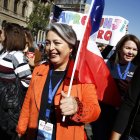 Fotografía de archivo de la ministra de Trabajo de Chile, Jeannette Jara.