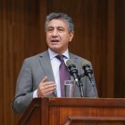 Posición. El vocal Fausto Murillo señaló que respeta la institucionalidad.