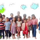 Un grupo de niños llenaron las instalaciones de EXPRESO de sus sueños y deseos para un Ecuador donde los niños puedan crecer sin miedo y jugar tranquilos con sus amigos y familiares.