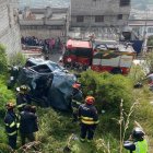 Suerte. Afortunadamente en este sitio no había viviendas o personas transitando