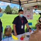 Centro. Psicólogos hablaron sobre el manejo del estrés, el alivio de la depresión, etc.