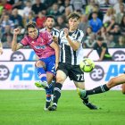 Udine (Italy), 04/06/2023.- Juventus"s Federico Chiesa (L) scores the 0-1 goal during the Italian Serie A soccer match between Udinese Calcio and Juventus FC in Udine, Italy, 04 June 2023. (Italia) EFE/EPA/ETTORE GRIFFONI