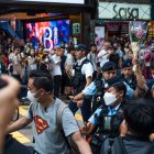 La activista fueron puestos a órdenes de las autoridades