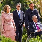 Juan Carlos con la reina Sofía.