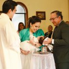 Viorel con sus padres.