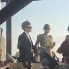 Matty Healy y Taylor Swift en una de sus salidas, capturados por los paparazzis.