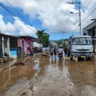 Los habitantes de este sector perdieron muchos de sus enseres y electrodomésticos tras el desbordamiento del río