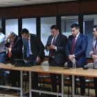 Diligencia. En la Corte Nacional se analizaron las medidas cautelares de los procesados en el caso Sinohydro. Asistieron sus abogados.