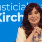 Fotografía de archivo en la que se registró a la expresidenta y actual vicepresidenta de Argentina, Cristina Fernández, en La Plata (Argentina).