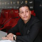 Carlos Alejandro Alfaro Moreno durante una rueda de presa.