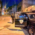 Sitio. En este sitio conocido como La Invasión se dejó la granada. Todavía no se conoce para quién fue dirigida.