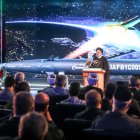 Una imagen de la Guardia Repúblicana de Irán muestra el acto de presentación del misil hipersónico Fattah, en Teherán.