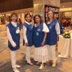 Yuly de Auad, Magdalena de Peñaherrera, María Elena de Azar y Mechita de Ycaza.