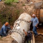 Hecho. Aguapen apunta al daño al tipo de labor que se hizo, pero la ciudadanía denuncia que no es la primera vez.