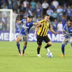 Emeelec vs Guaraní empatan en el primer tiempo