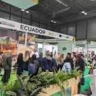 El stand de Ecuador fue uno de los más visitados en la Feria Organic Food y Eco Living. España se encuentra en el top 5 de países a los que Ecuador exporta mercancías.