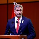 Mario Abdo Benítez, presidente de Paraguay, en una fotografía de archivo.