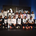 Segundo Jami y Rosalba Chacha estarán en la competencia. En la gráfica, durante el lanzamiento.