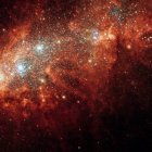 Los investigadores descubrieron que el chorro del GRB 221009A presentaba un núcleo estrecho "con alas anchas e inclinadas"