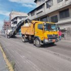Reparación. Esta avenida está cerrada desde hace unos meses.