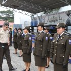 Hecho. Los gendarmes en el Cuartel Modelo.