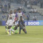 Alejandro Cabeza es el delantero titular de Emelec, pero solo ha marcado 2 goles en 14 partidos de LigaPro.