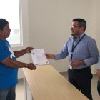 Entre los trabajadores de la delegación hicieron una colecta para cubrir el costo de una especie.