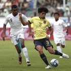 Christian García (c) fue una de las figuras que tuvo Ecuador, en el Mundial sub-20.