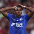 de



Soccer Football - Copa Libertadores - Round of 16 - Second leg - Flamengo v Emelec - Maracana Stadium, Rio de Janeiro, Brazil - July 31, 2019 Emelec"s Bryan Carabali reacts REUTERS/Ricardo Moraes SOCCER-LIBERTADORES-FLA-EME.