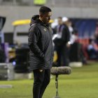 El entrenador venezolano César Farías estuvo cerca de 14 meses al frente de Aucas.