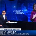 Entrevista. La exlegisladora y aspirante a retornar a la Asamblea, Pierina Correa, conversó con el periodista Lenin Artieda.